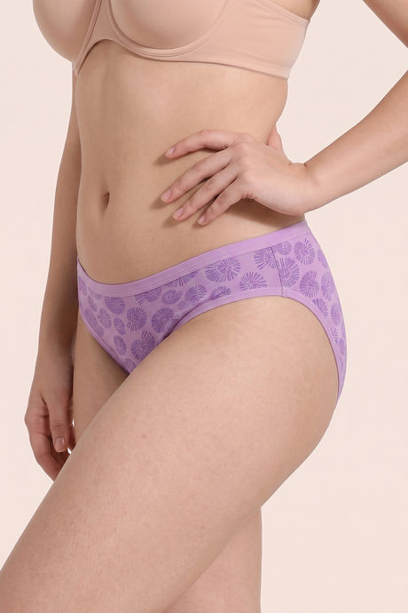 Zivame Low Rise Full Coverage Bikini Panty (Pack of 3) - Multicolor — image 11